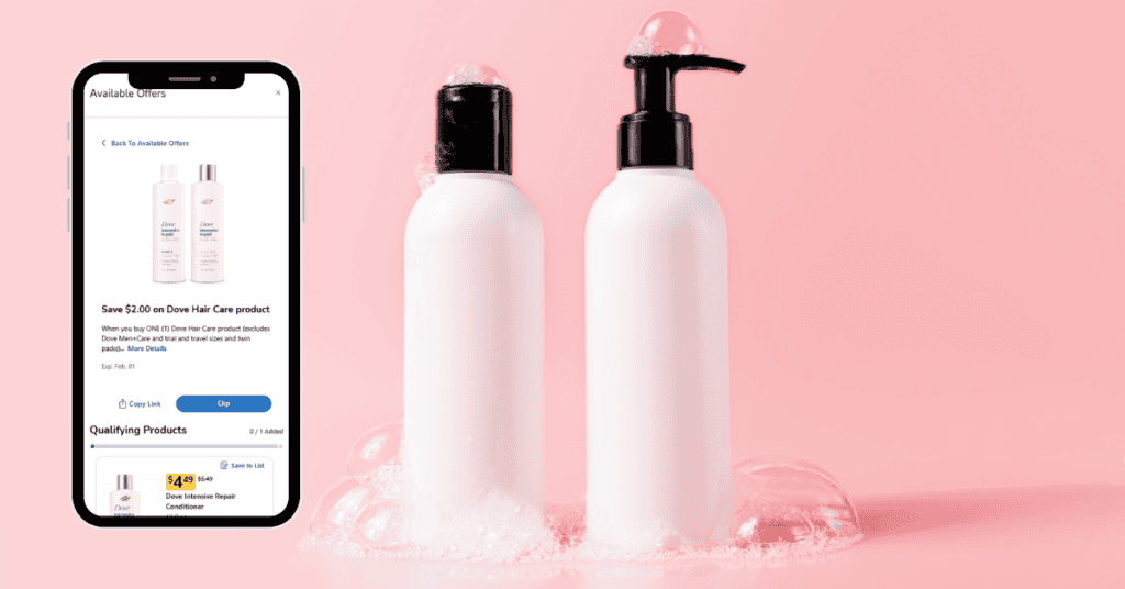 dove shampoo and conditioner mega digital