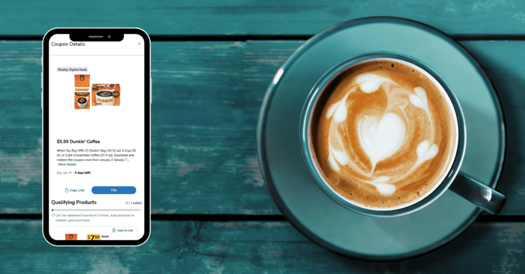 dunkin coffee digital