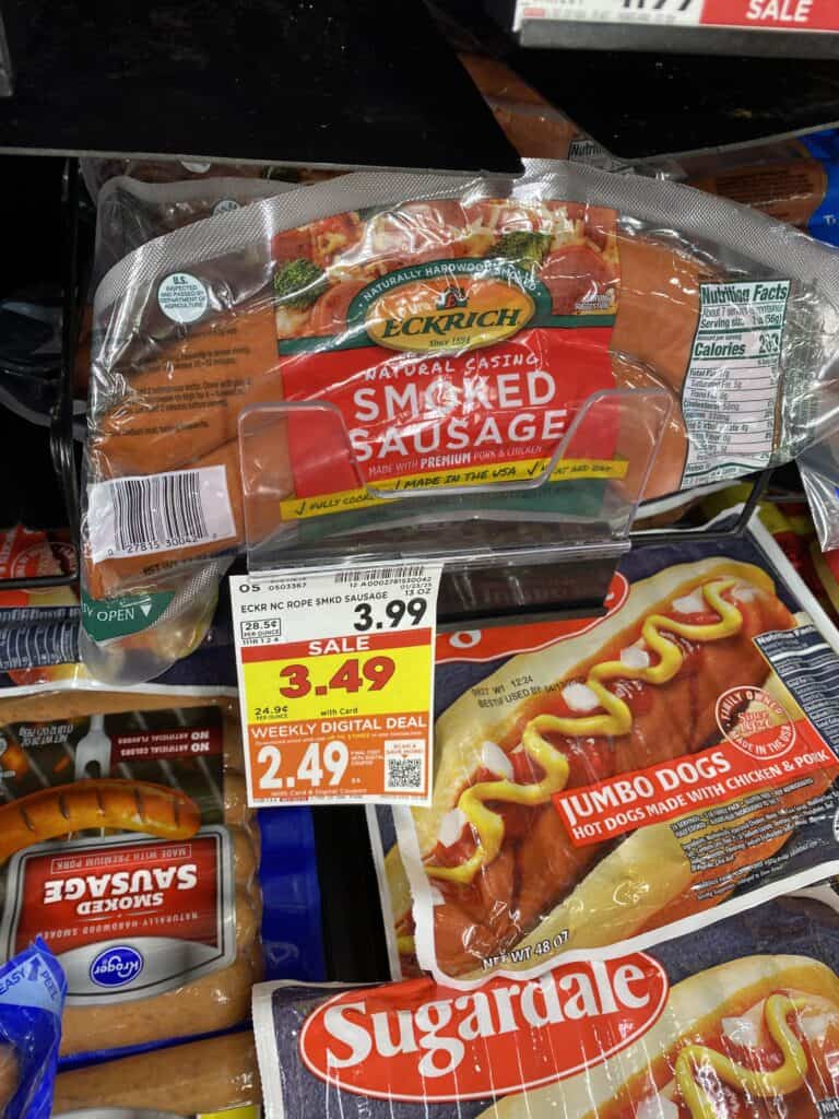 eckrich sausage kroger shelf image (1)