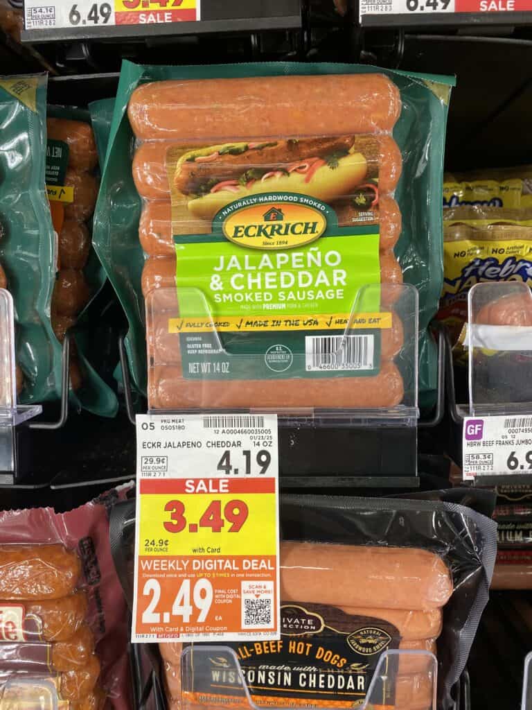 eckrich sausage kroger shelf image (1)