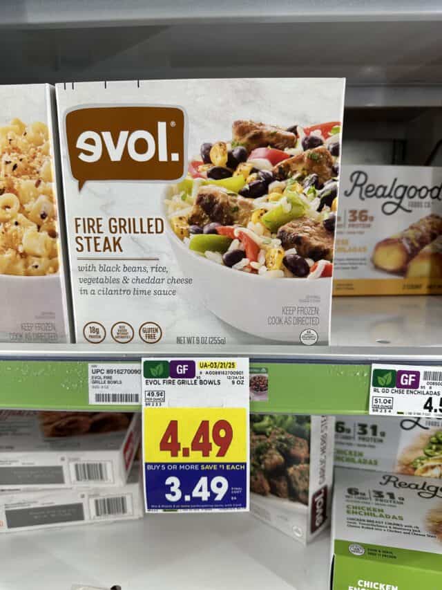 Evol Frozen Meal as low as $1.99! - Kroger Krazy