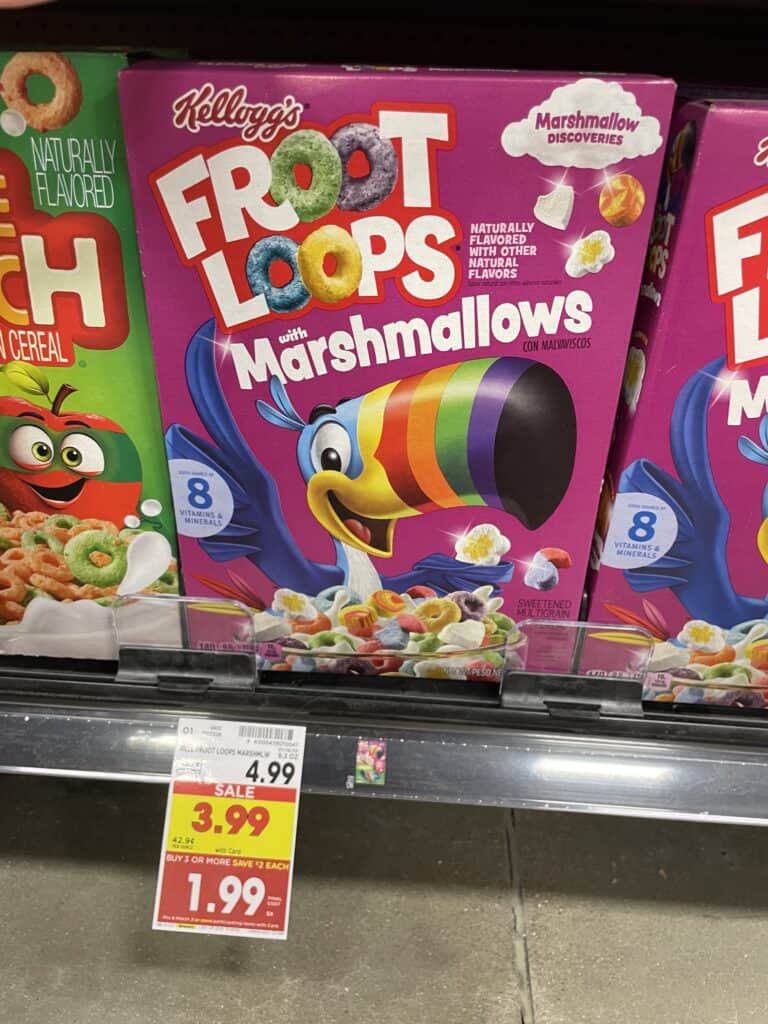 kelloggs cereal kroger shelf image (7)
