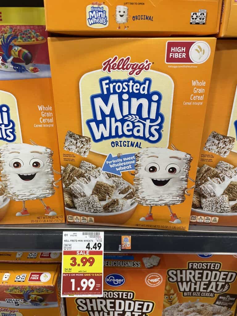 kelloggs cereal kroger shelf image (7)
