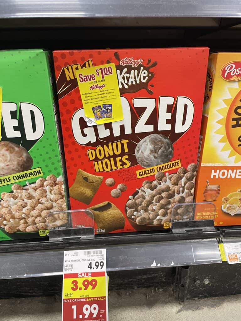 kelloggs cereal kroger shelf image (7)