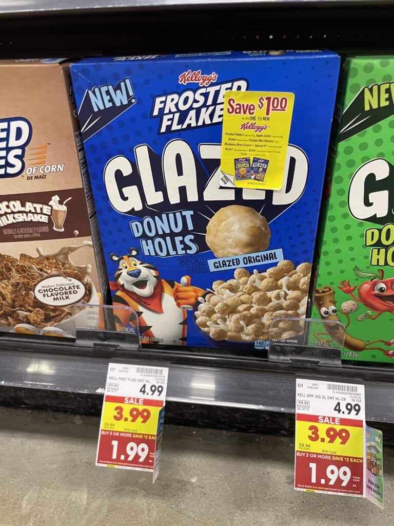 kelloggs cereal kroger shelf image (7)