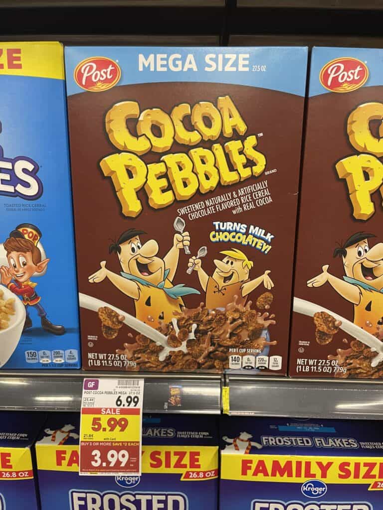 kelloggs cereal kroger shelf image (7)
