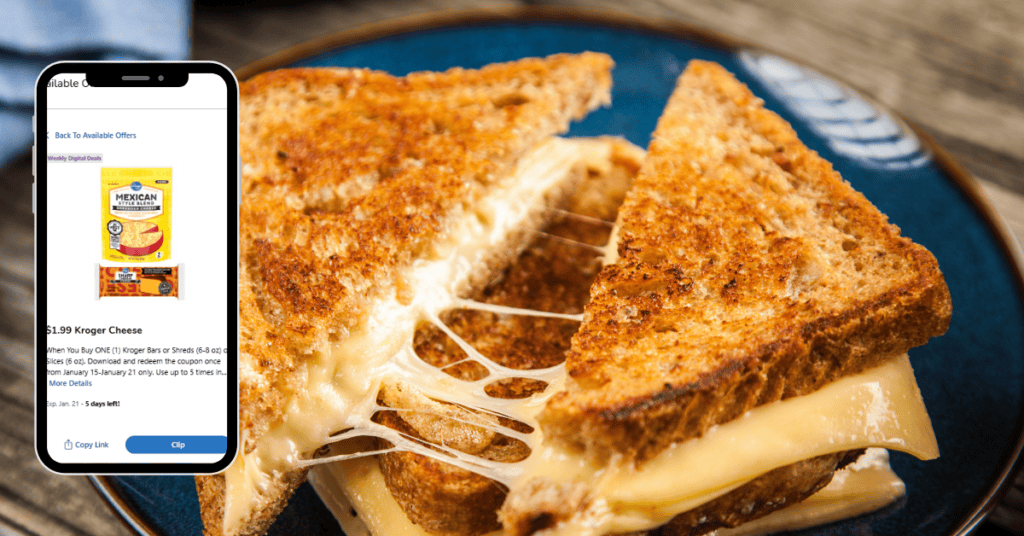 kroger cheese digital coupon