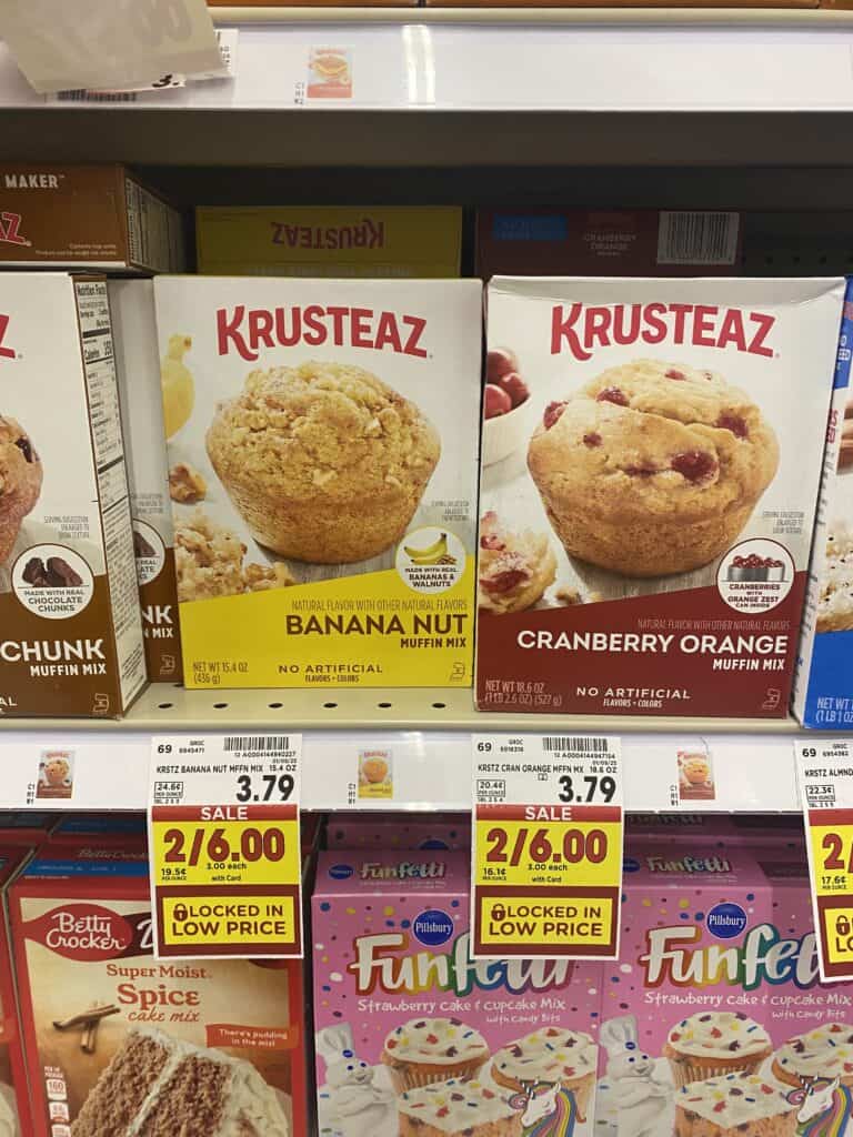 krusteaz muffin mixes kroger shelf image (1)