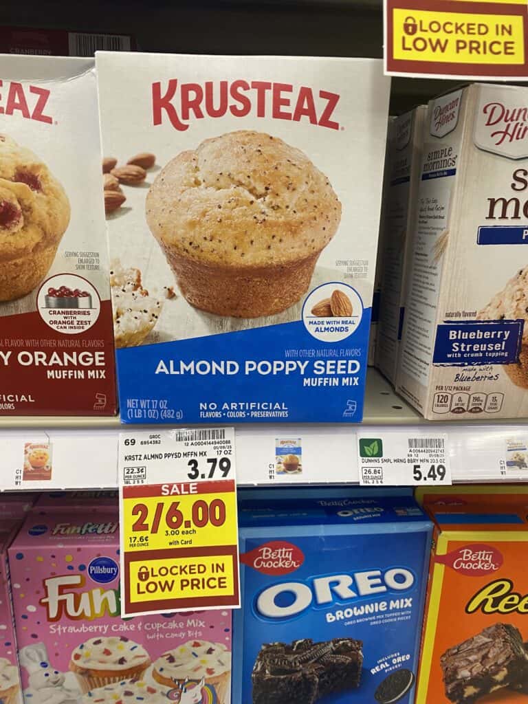 krusteaz muffin mixes kroger shelf image (1)