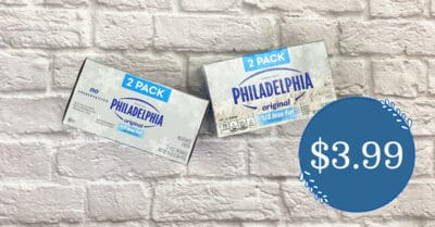 philadelphia cream cheese 2 pack Kroger Krazy