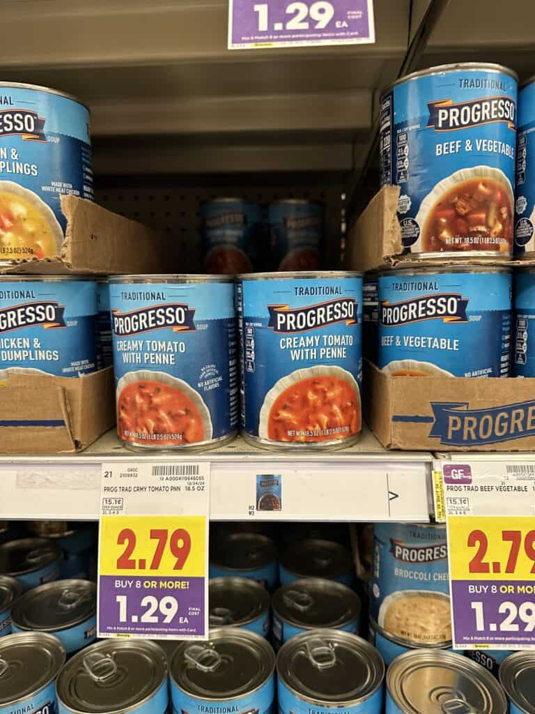 progresso soups kroger shelf image (4)