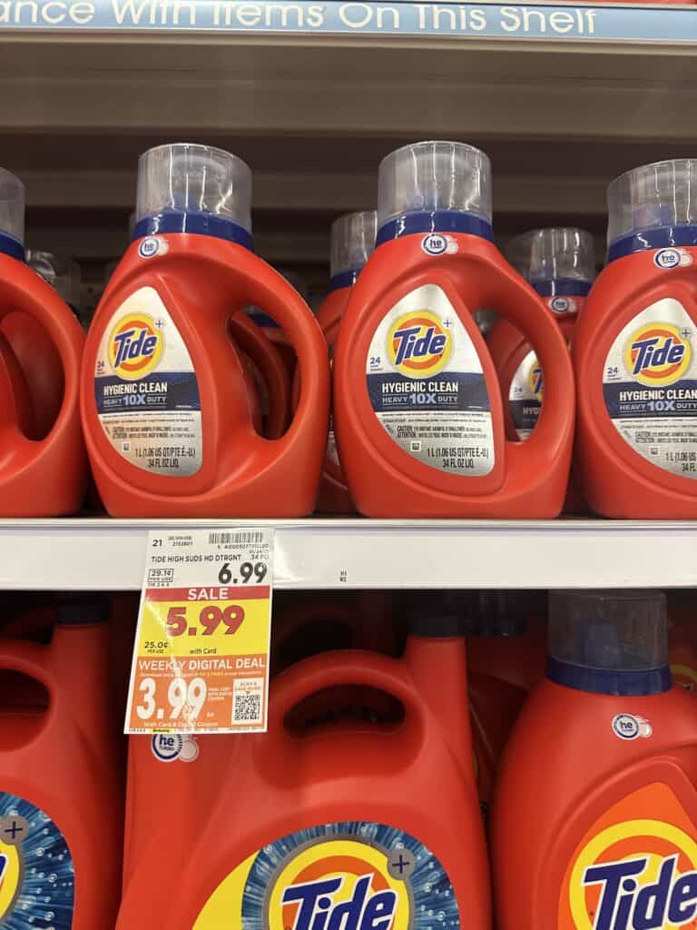 tide and gain kroger shelf image (1)