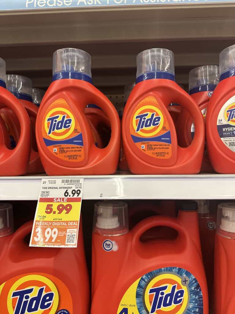 tide and gain kroger shelf image (1)