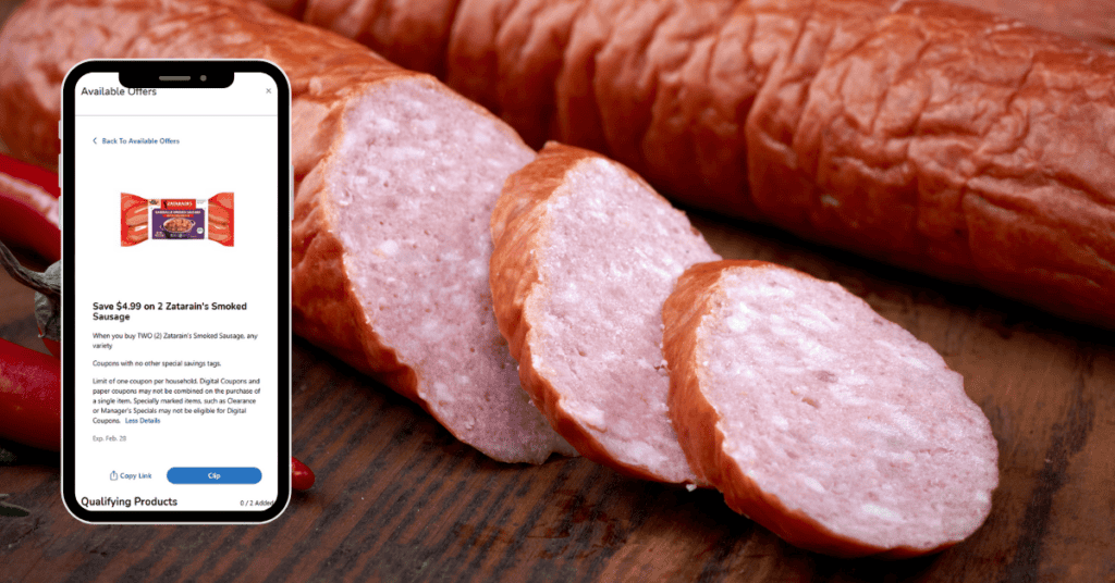 zatarains smoked sausage digital