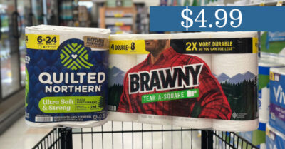 Brawny and Quilted Northern Kroger Krazy