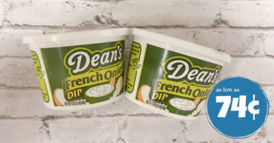 Dean's French Onion Dip (1) kroger krazy