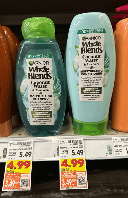 Garnier Whole Blends Kroger Shelf Image
