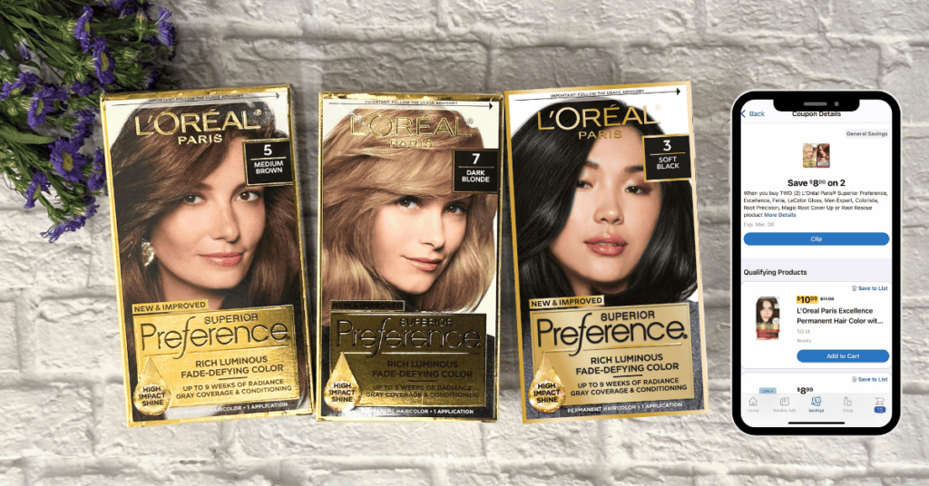 L'Oreal Paris Superior Preference Hair Color Kroger Digital Coupon
