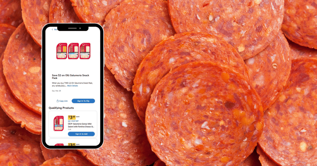 Olli Salumeria Snack Pack Kroger Digital Coupon