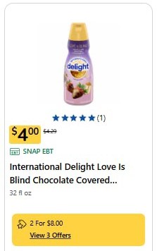 international delight love is blind creamer kroger shelf image