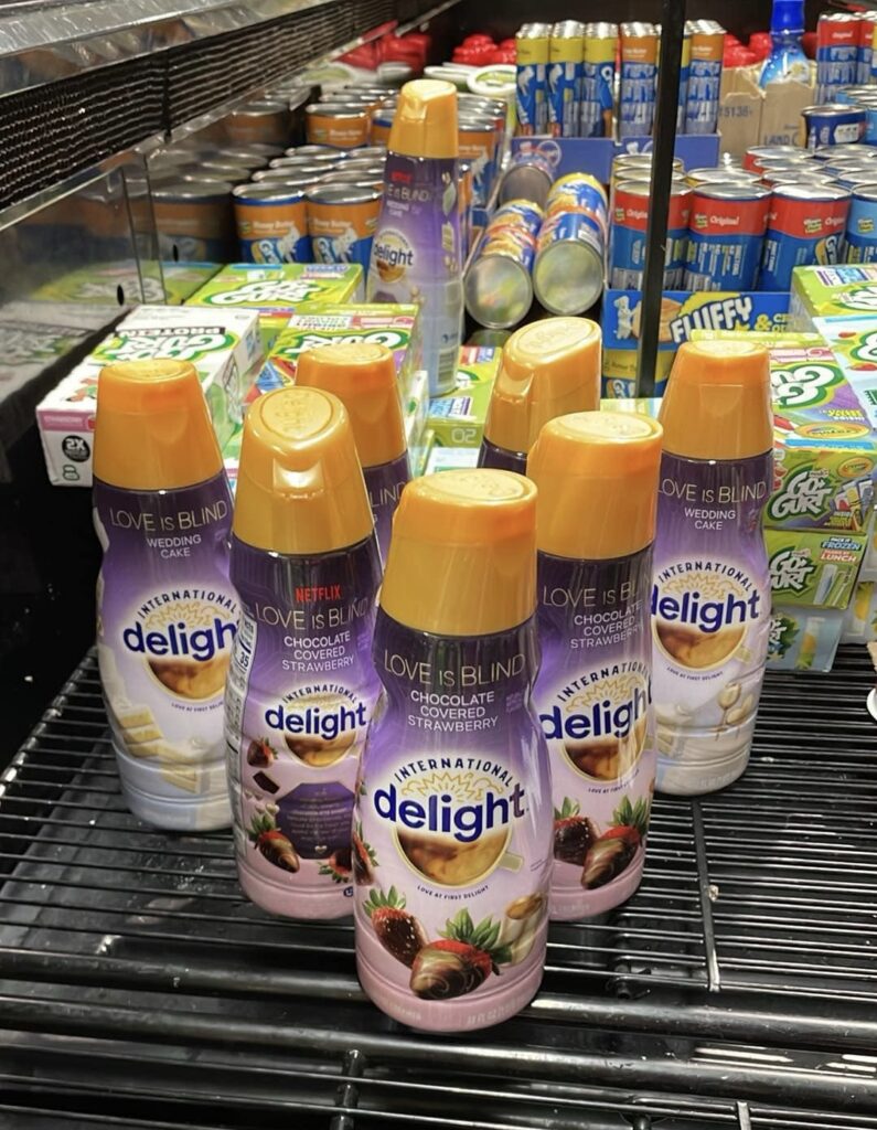 international delight love is blind creamer kroger shelf image