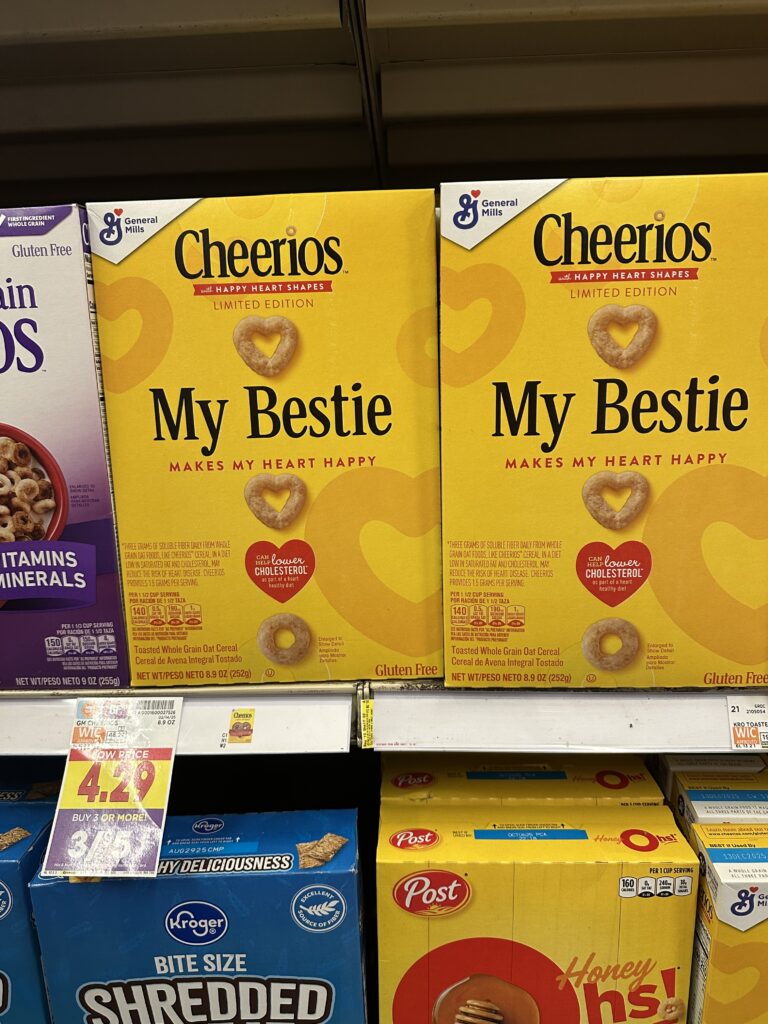 gm cereal kroger shelf image