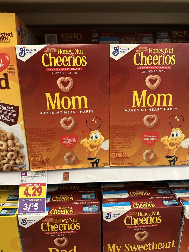 gm cereal kroger shelf image