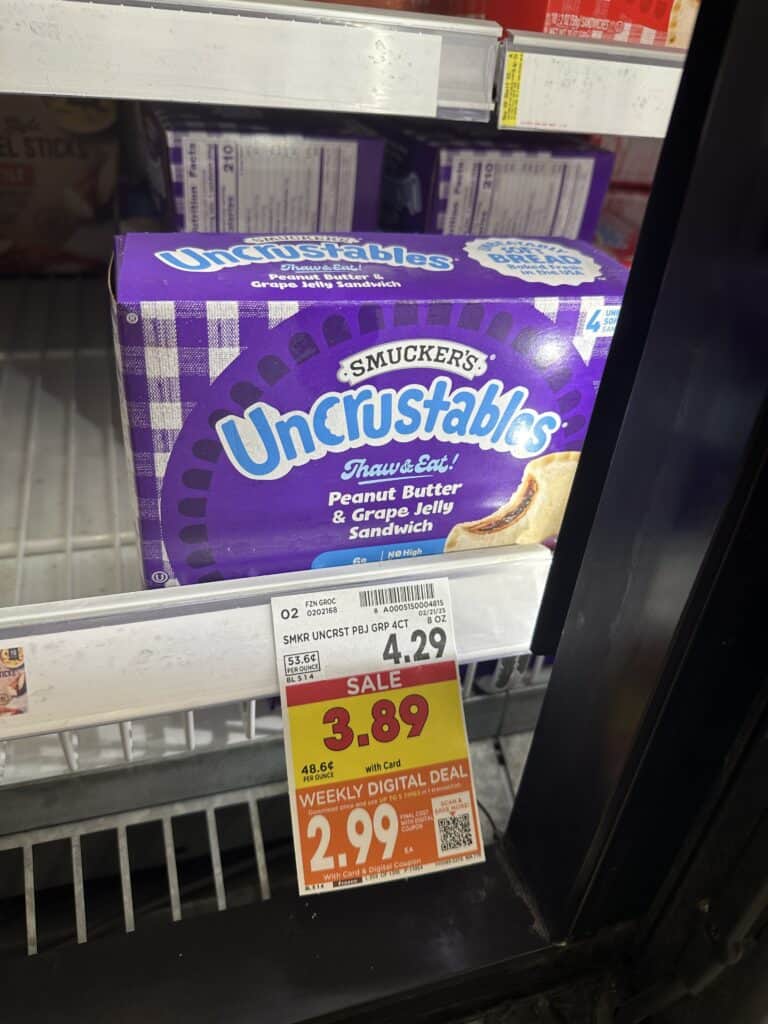 uncrustables kroger shelf image (4)
