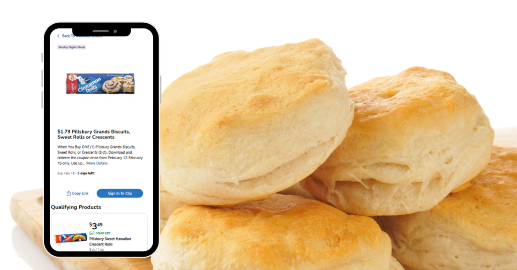 Pillsbury Kroger Digital Coupon