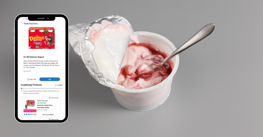 dannon yogurts digital