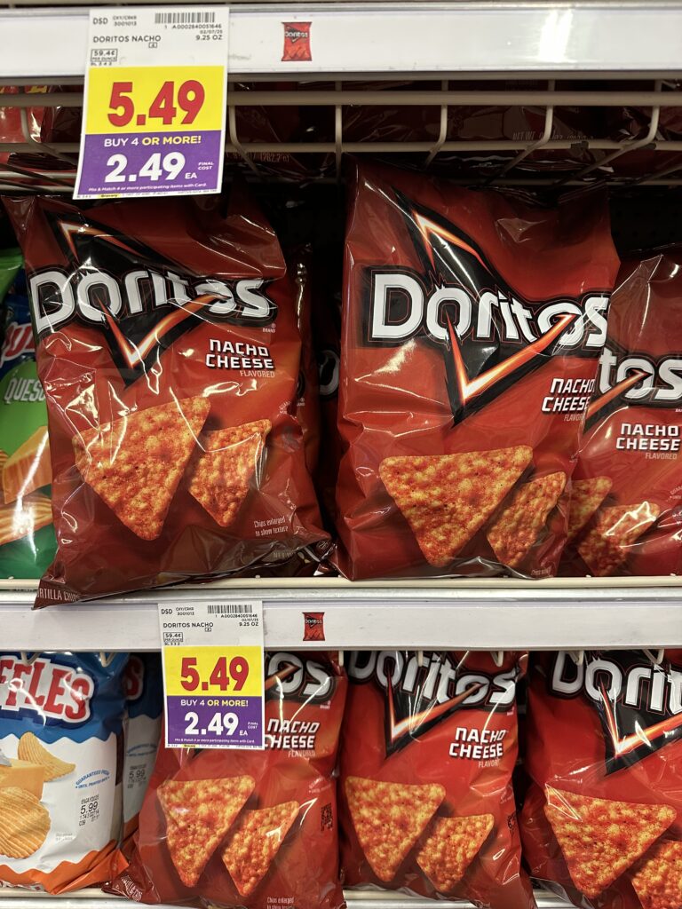 doritos, ruffles kroger shelf image (1)