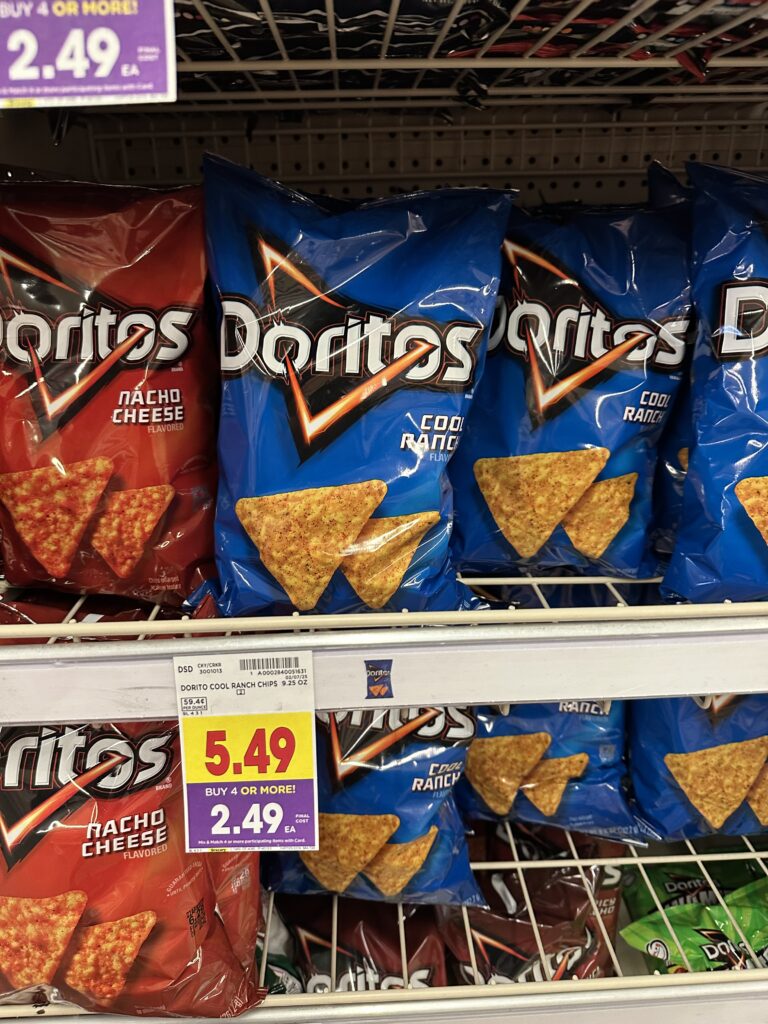 doritos, ruffles kroger shelf image (1)