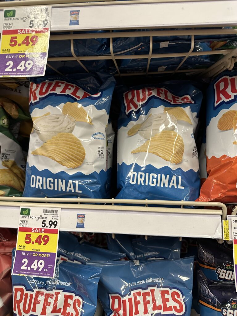 doritos, ruffles kroger shelf image (1)