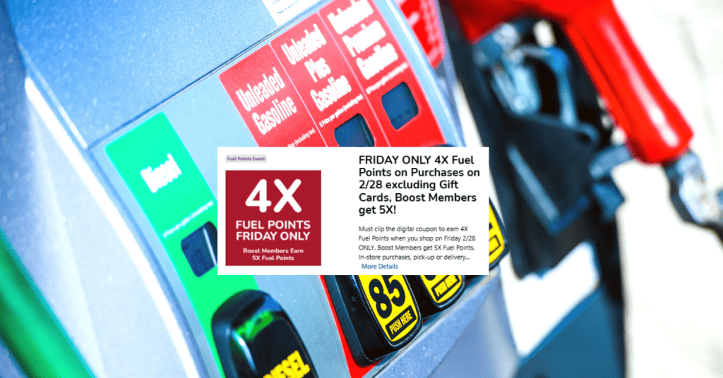 fuel point friday kroger