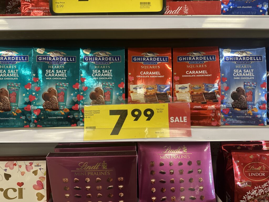 ghirardelli vday chocolate kroger shelf image (5)
