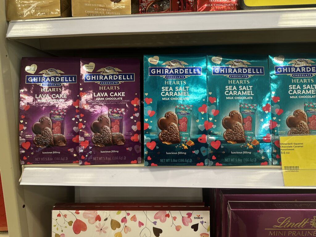 ghirardelli vday chocolate kroger shelf image (5)