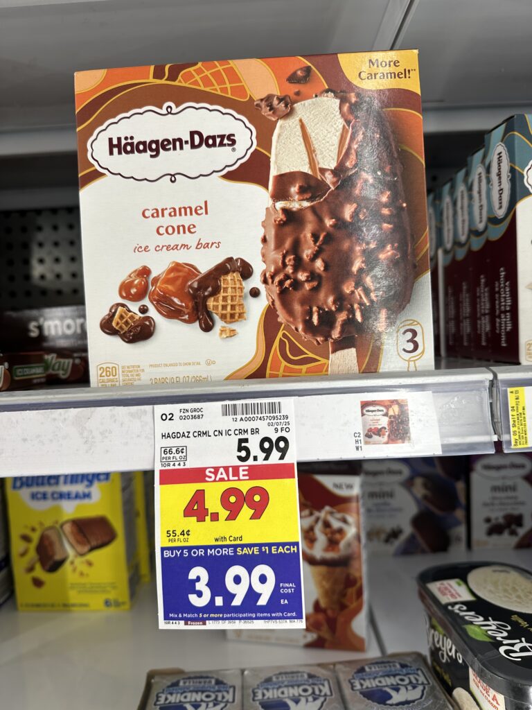 haagen dazs bars kroger shelf image (2)