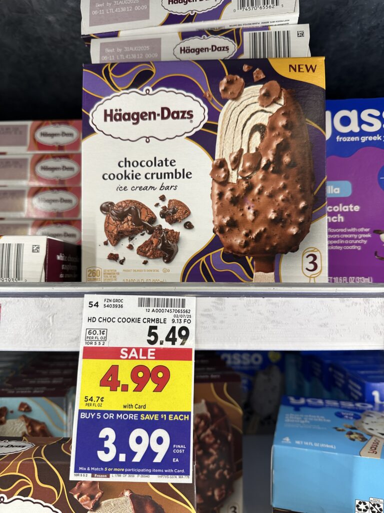 haagen dazs bars kroger shelf image (2)
