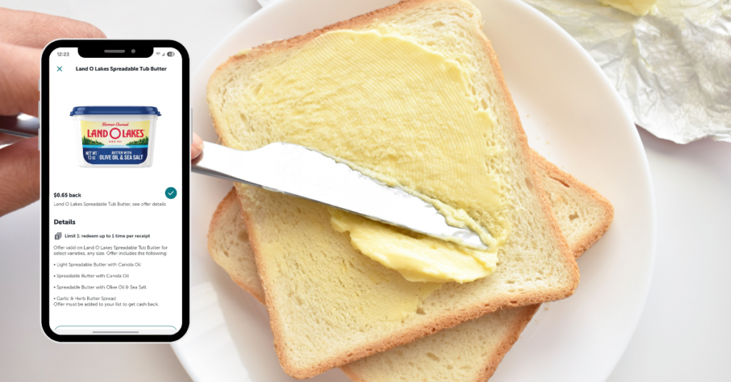 land o lakes butter spread ibotta