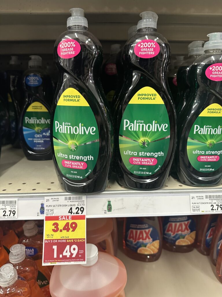 palmolive dish soap kroger shelf image (2)