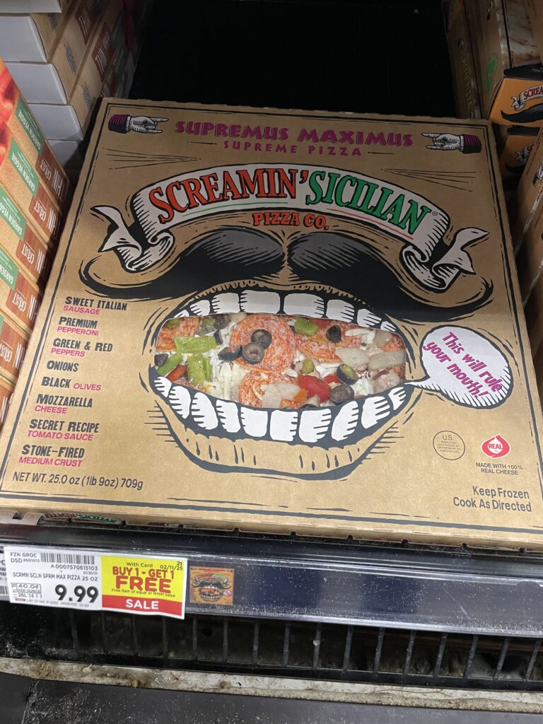 screamin sicilian kroger shelf image (2)