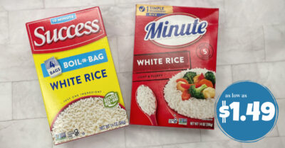 success rice and minute rice kroger krazy