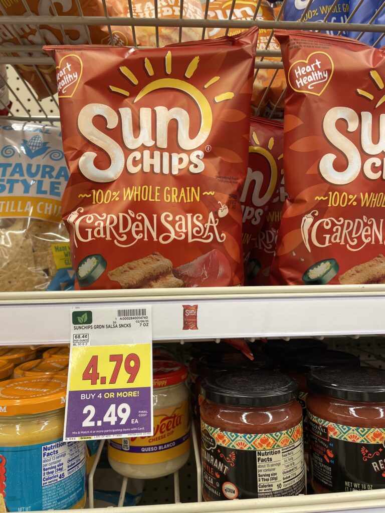 sunchips, doritos, tostitos, ruffles kroger shelf image (5)