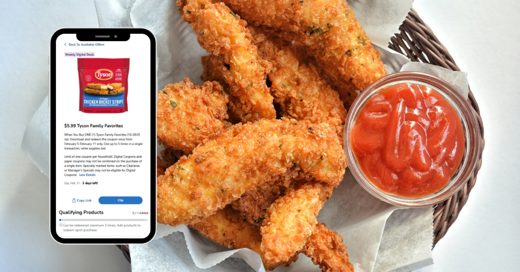 tyson frozen chicken digital