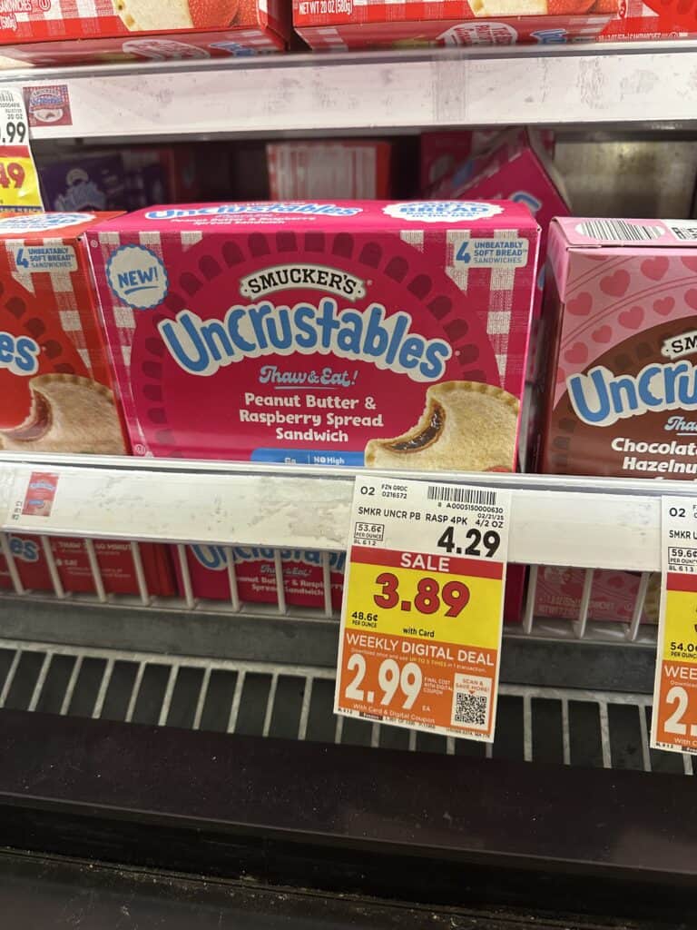 uncrustables kroger shelf image (1)