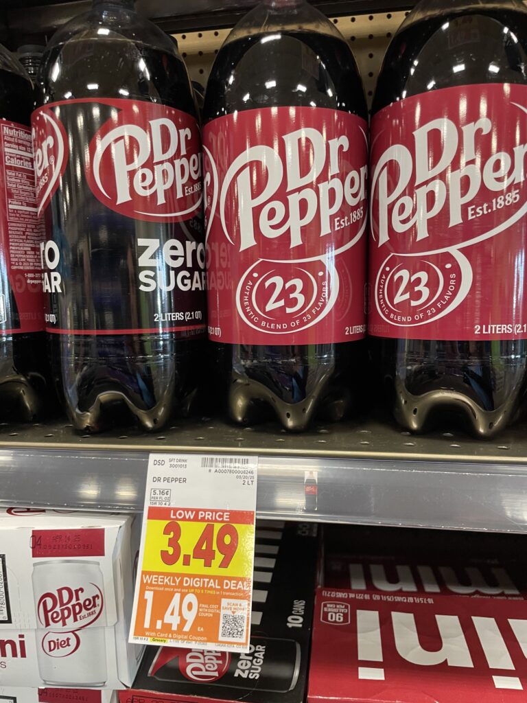 2 liter soda kroger shelf image (1)