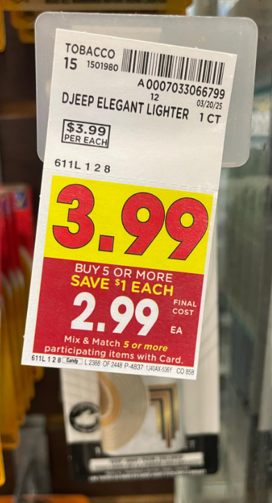 BIC Djeep Kroger SHelf Image