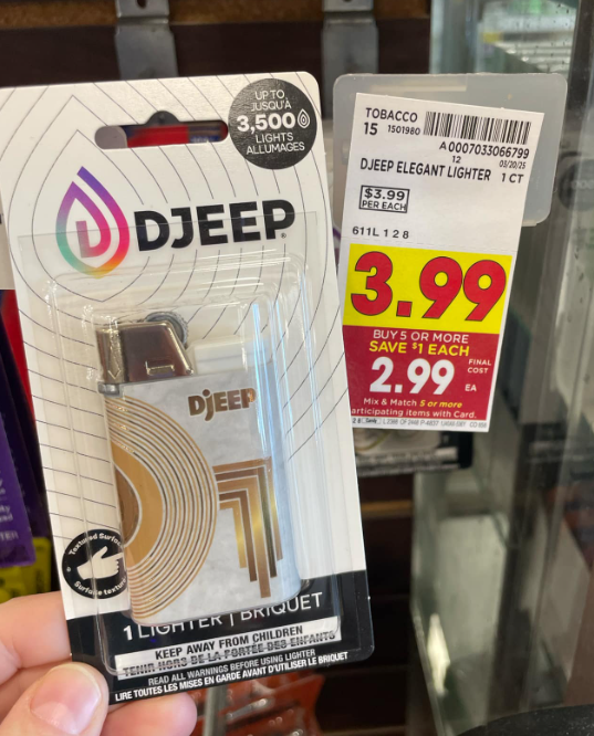 BIC Djeep Kroger SHelf Image
