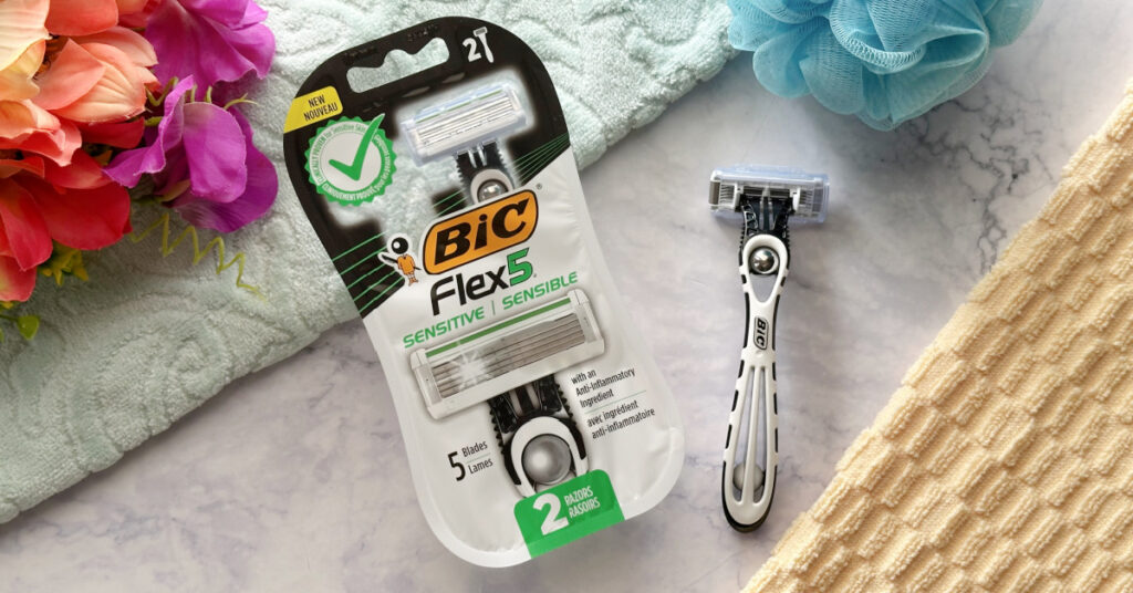 BIC Flex5 Sensitive Disposable Razor Kroger