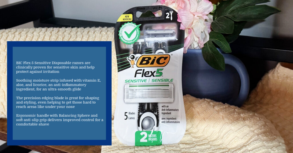 BIC Flex5 Senstive Razors KRoger